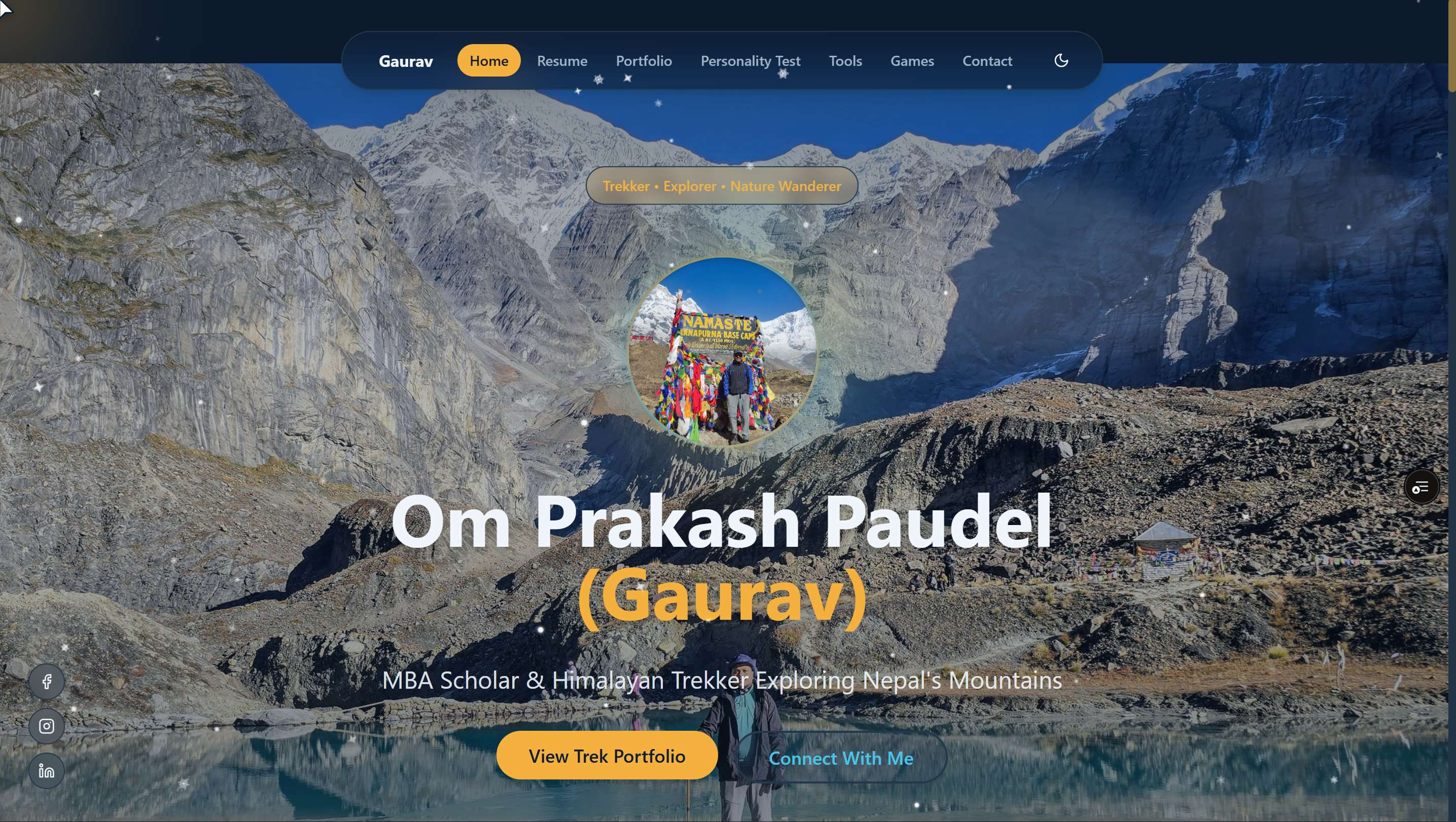 Personal Portfolio Website